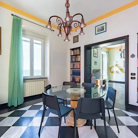 Apartamento Nervi Sea Front - Happy *